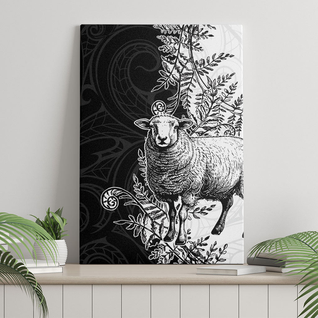 New Zealand Aotearoa Hipi Canvas Wall Art Maori Pattern