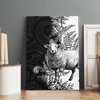 New Zealand Aotearoa Hipi Canvas Wall Art Maori Pattern