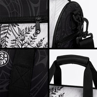 New Zealand Aotearoa Hipi Duffle Bag Maori Pattern