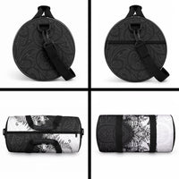 New Zealand Aotearoa Hipi Duffle Bag Maori Pattern