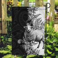 New Zealand Aotearoa Hipi Garden Flag Maori Pattern