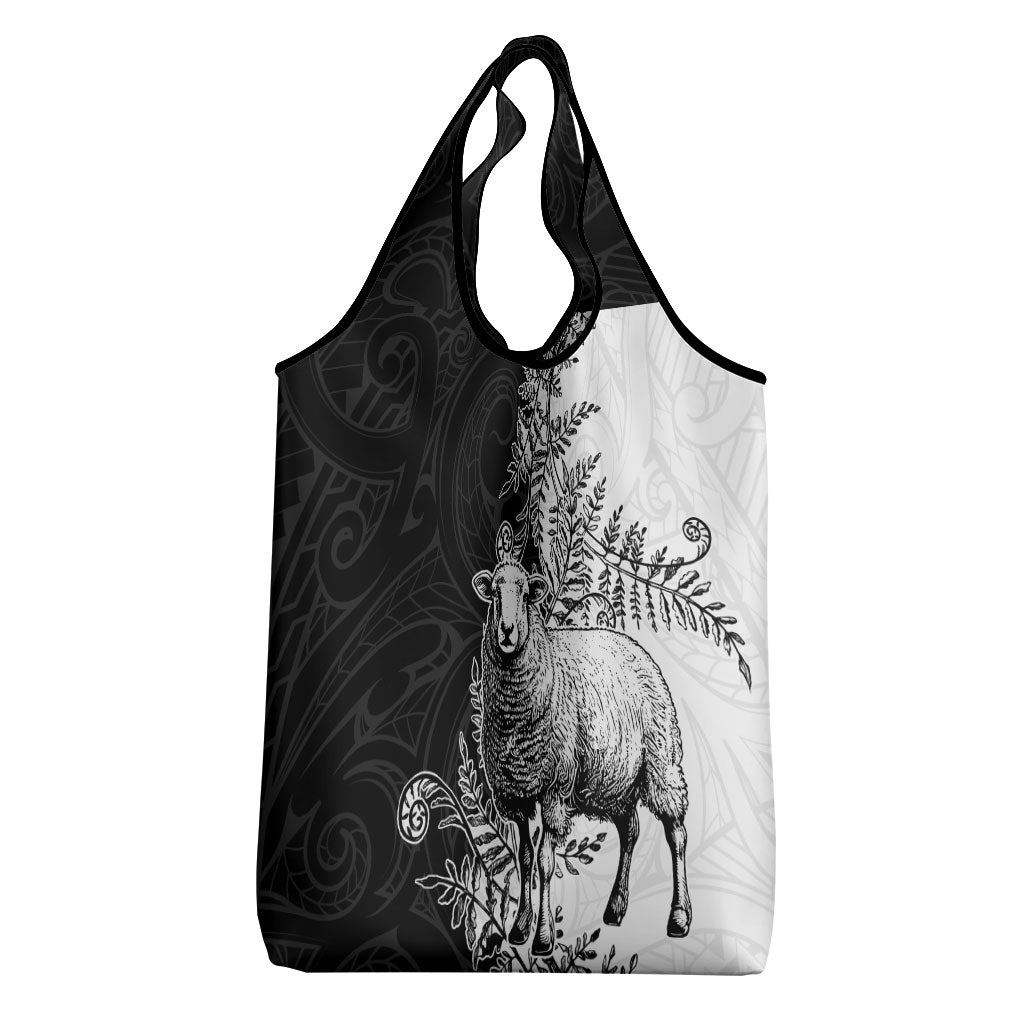 New Zealand Aotearoa Hipi Grocery Bag Maori Pattern