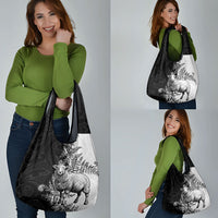 New Zealand Aotearoa Hipi Grocery Bag Maori Pattern