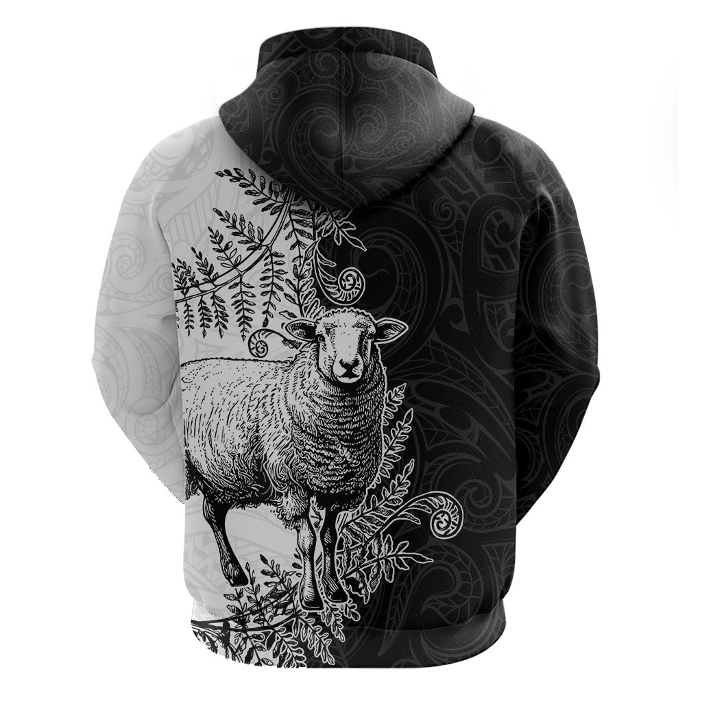 New Zealand Aotearoa Hipi Hoodie Maori Pattern