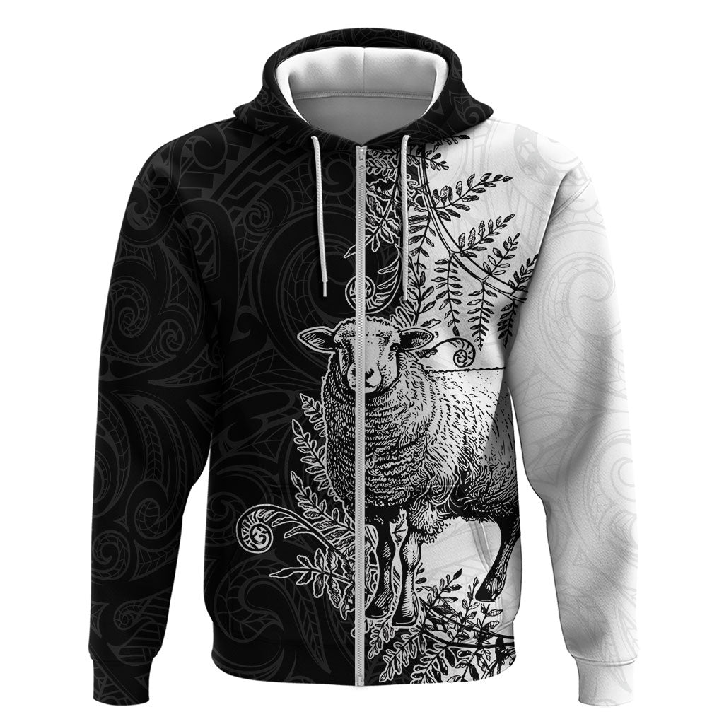 New Zealand Aotearoa Hipi Hoodie Maori Pattern