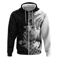 New Zealand Aotearoa Hipi Hoodie Maori Pattern