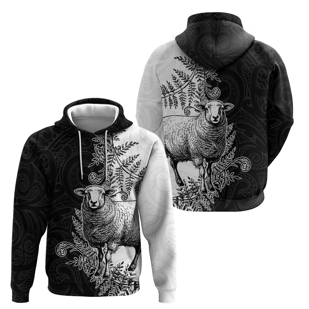 New Zealand Aotearoa Hipi Hoodie Maori Pattern