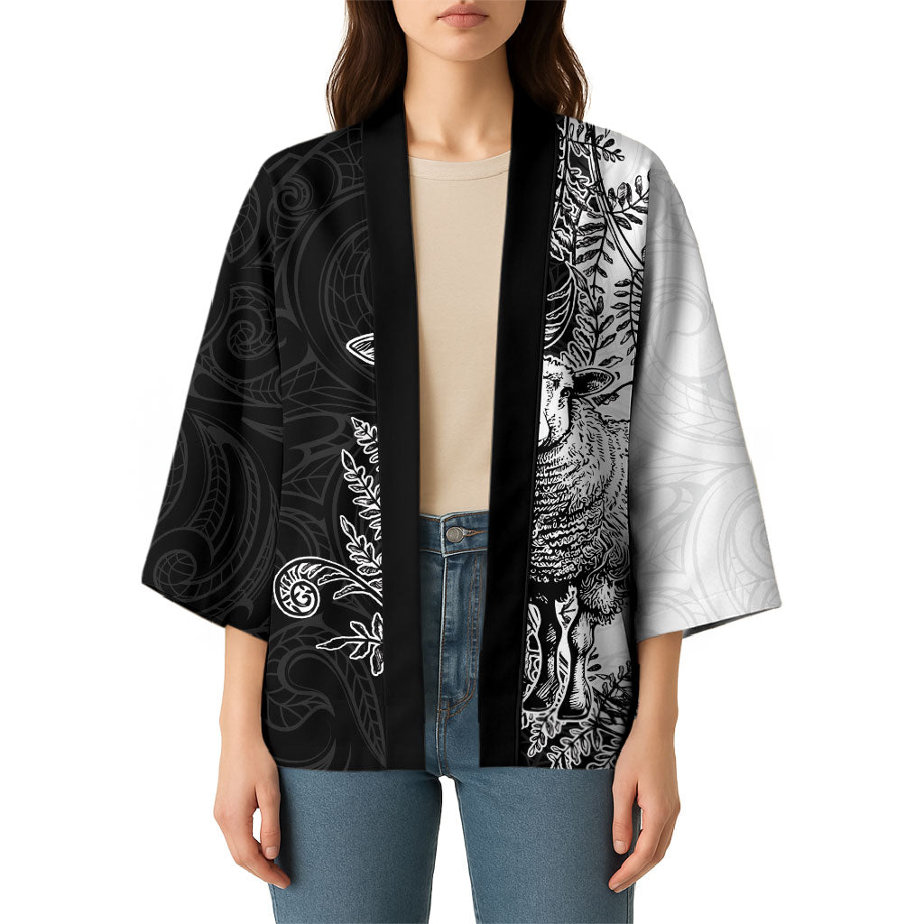 New Zealand Aotearoa Hipi Kimono Maori Pattern