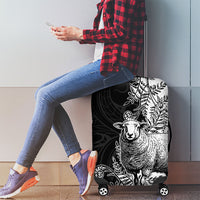 New Zealand Aotearoa Hipi Luggage Cover Maori Pattern