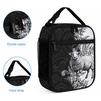 New Zealand Aotearoa Hipi Lunch Bag Maori Pattern