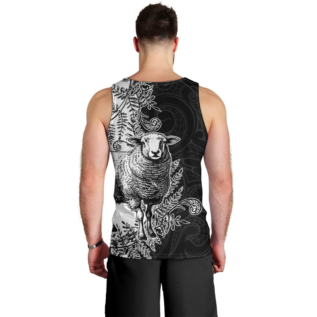 New Zealand Aotearoa Hipi Men Tank Top Maori Pattern