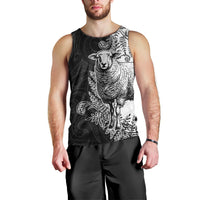New Zealand Aotearoa Hipi Men Tank Top Maori Pattern
