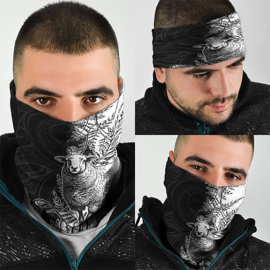 New Zealand Aotearoa Hipi Neck Gaiter Maori Pattern