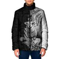 New Zealand Aotearoa Hipi Padded Jacket Maori Pattern