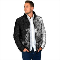 New Zealand Aotearoa Hipi Padded Jacket Maori Pattern