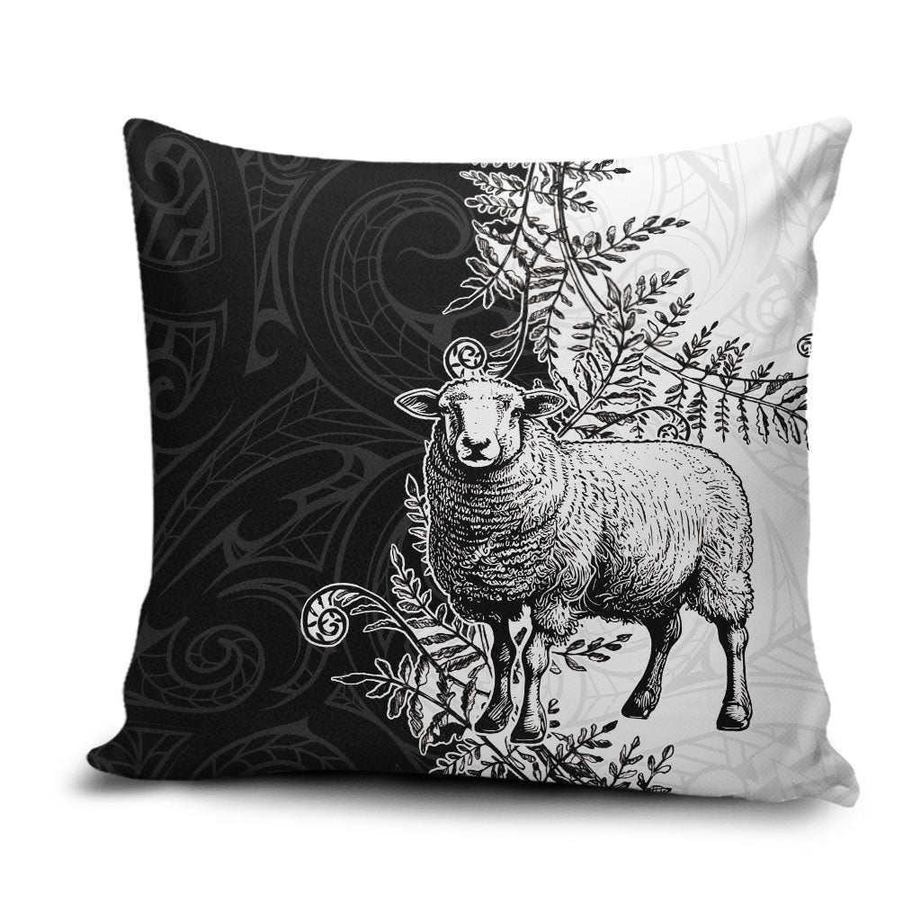 New Zealand Aotearoa Hipi Pillow Cover Maori Pattern