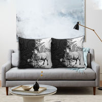 New Zealand Aotearoa Hipi Pillow Cover Maori Pattern
