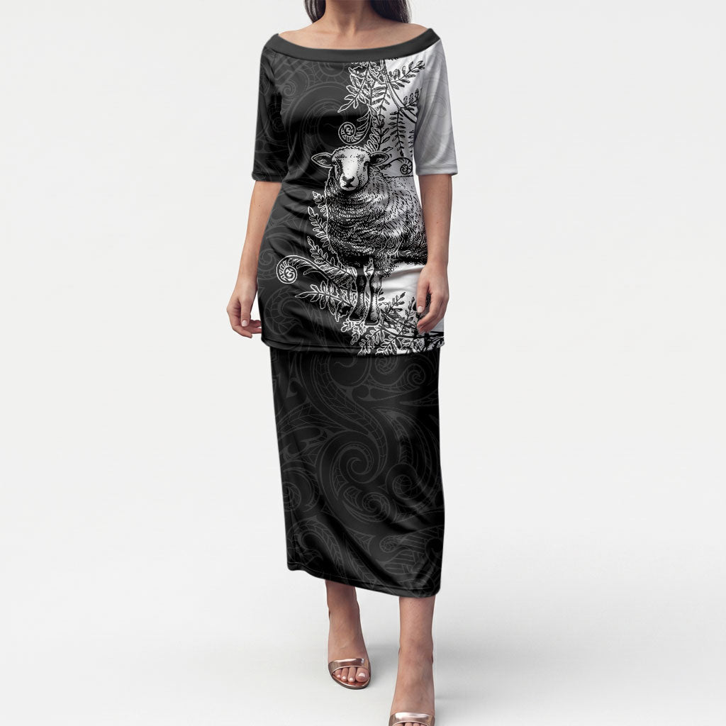 New Zealand Aotearoa Hipi Puletasi Maori Pattern