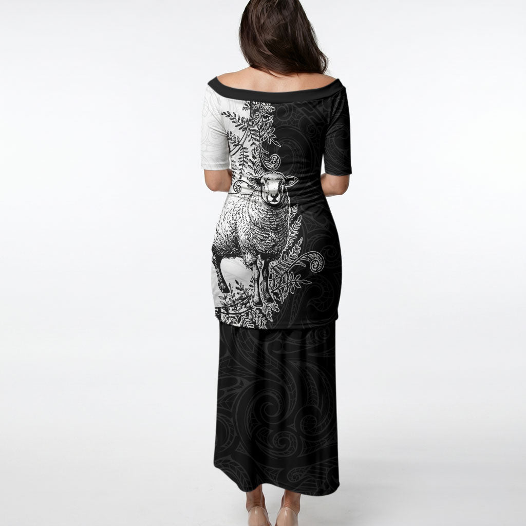New Zealand Aotearoa Hipi Puletasi Maori Pattern