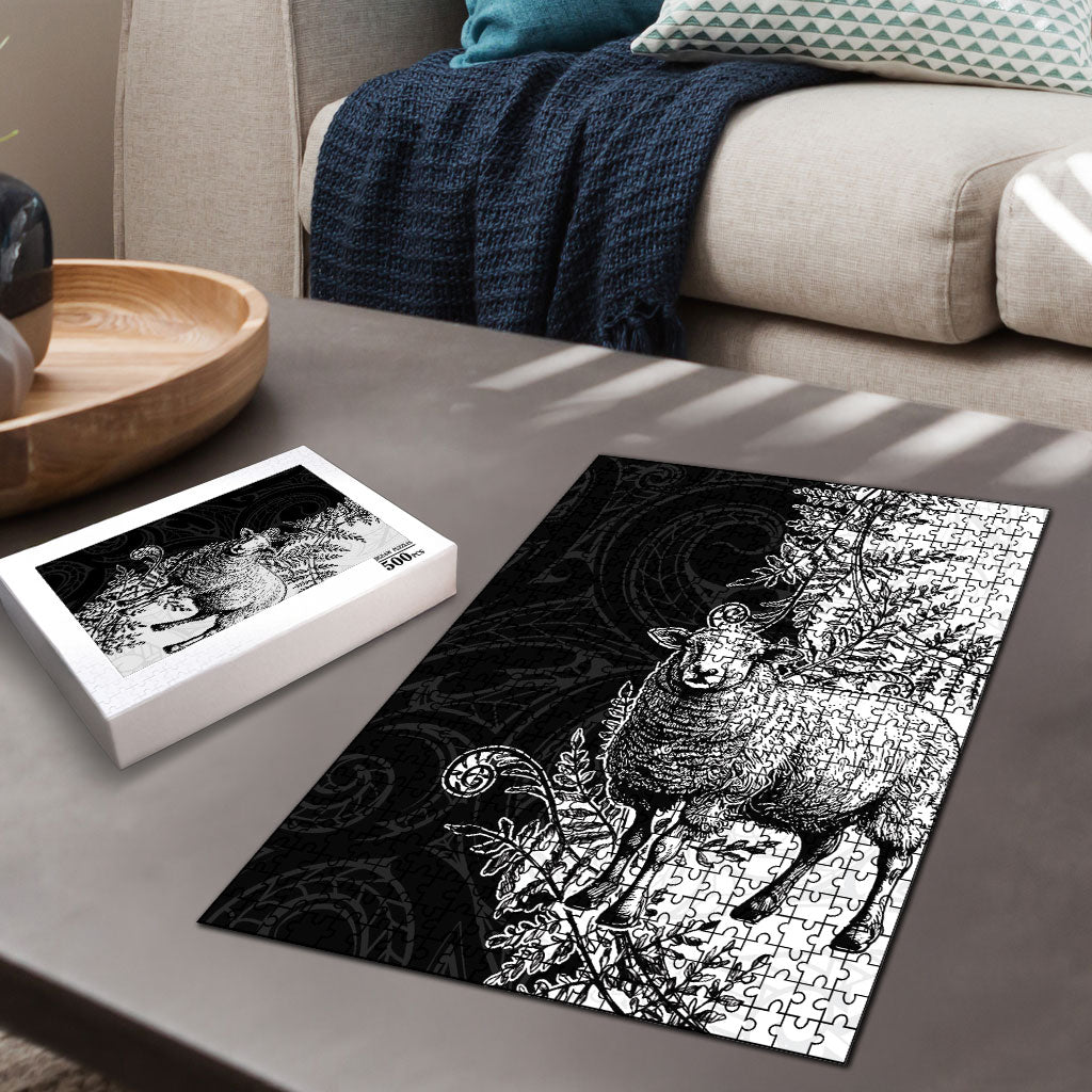 New Zealand Aotearoa Hipi Puzzle Maori Pattern