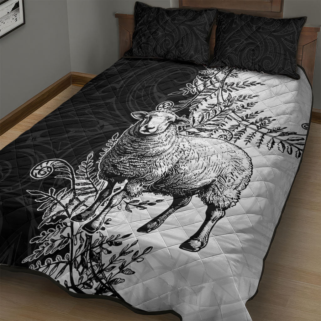 New Zealand Aotearoa Hipi Quilt Bed Set Maori Pattern
