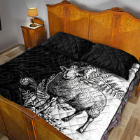 New Zealand Aotearoa Hipi Quilt Bed Set Maori Pattern