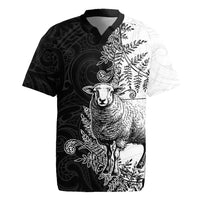 New Zealand Aotearoa Hipi Rugby Jersey Maori Pattern