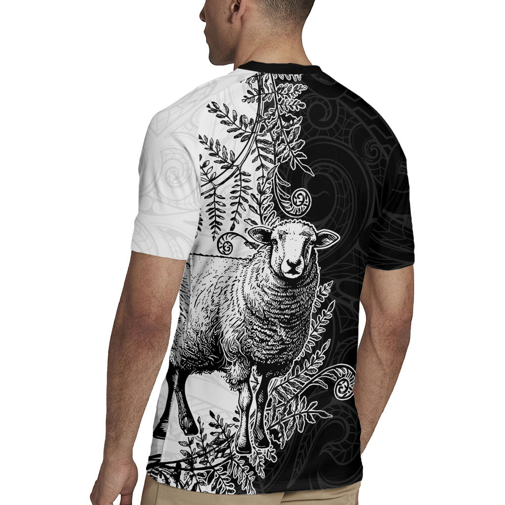 New Zealand Aotearoa Hipi Rugby Jersey Maori Pattern