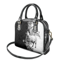 New Zealand Aotearoa Hipi Shoulder Handbag Maori Pattern