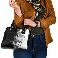 New Zealand Aotearoa Hipi Shoulder Handbag Maori Pattern