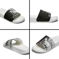 New Zealand Aotearoa Hipi Slide Sandals Maori Pattern
