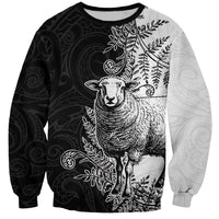 New Zealand Aotearoa Hipi Sweatshirt Maori Pattern