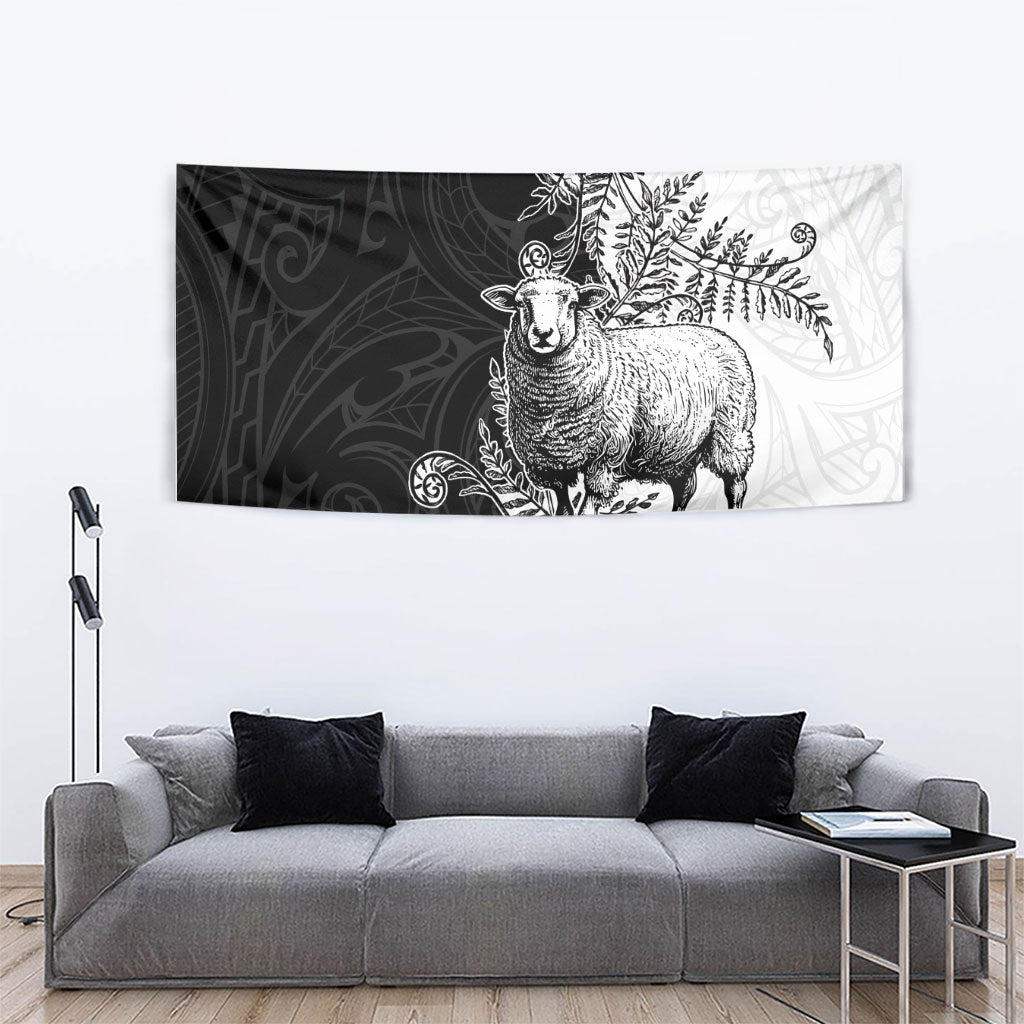 New Zealand Aotearoa Hipi Tapestry Maori Pattern