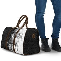 New Zealand Aotearoa Hipi Travel Bag Maori Pattern