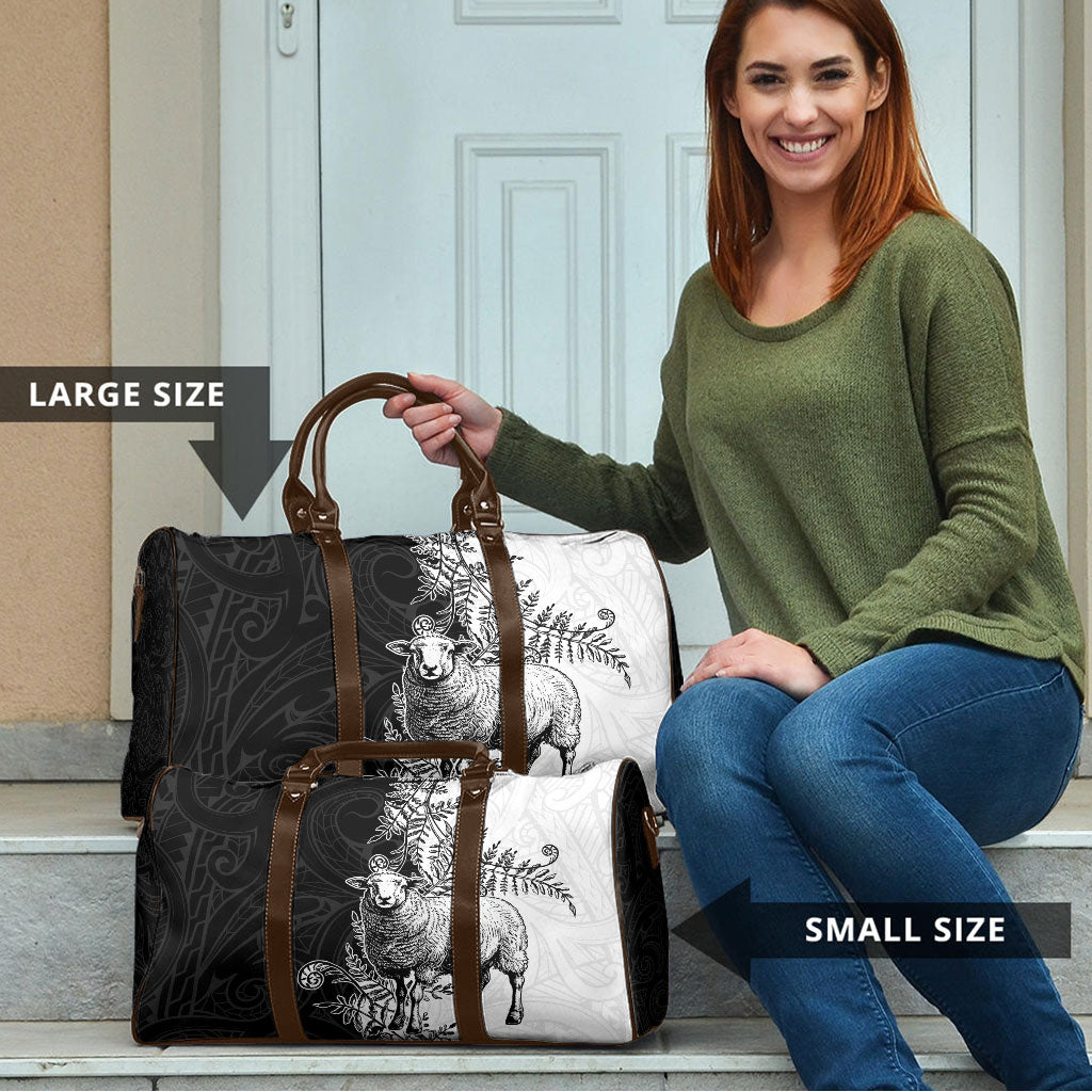 New Zealand Aotearoa Hipi Travel Bag Maori Pattern