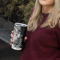 New Zealand Aotearoa Hipi Tumbler Cup Maori Pattern