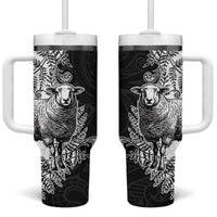 New Zealand Aotearoa Hipi Tumbler With Handle Maori Pattern