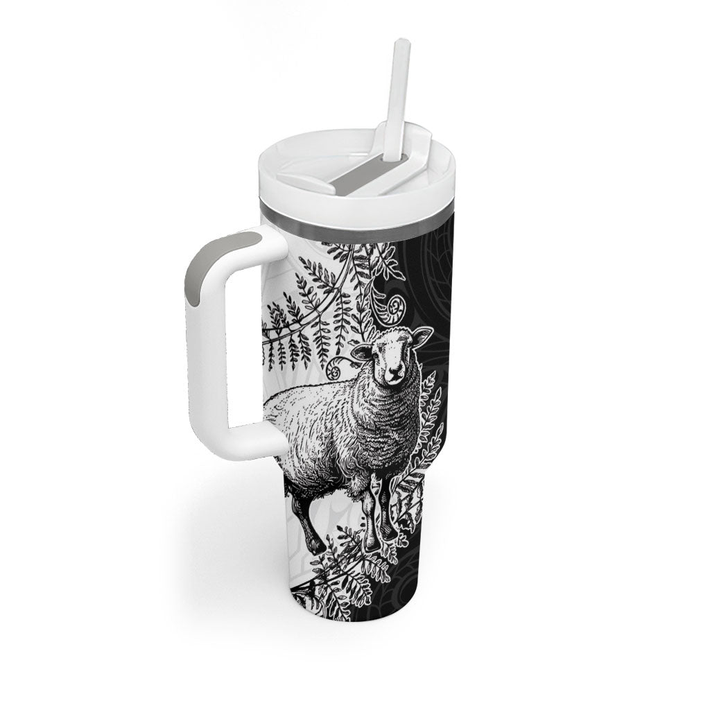 New Zealand Aotearoa Hipi Tumbler With Handle Maori Pattern