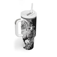 New Zealand Aotearoa Hipi Tumbler With Handle Maori Pattern