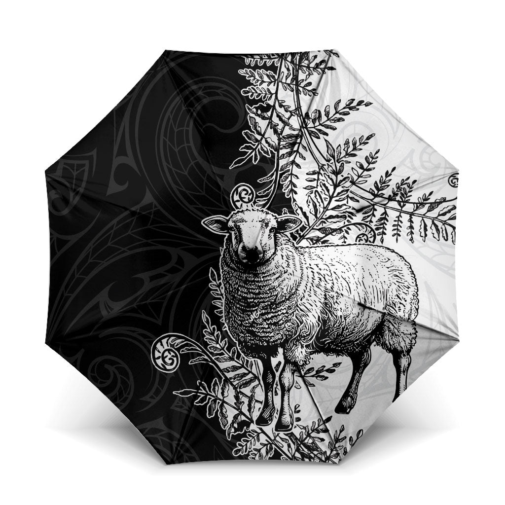 New Zealand Aotearoa Hipi Umbrella Maori Pattern