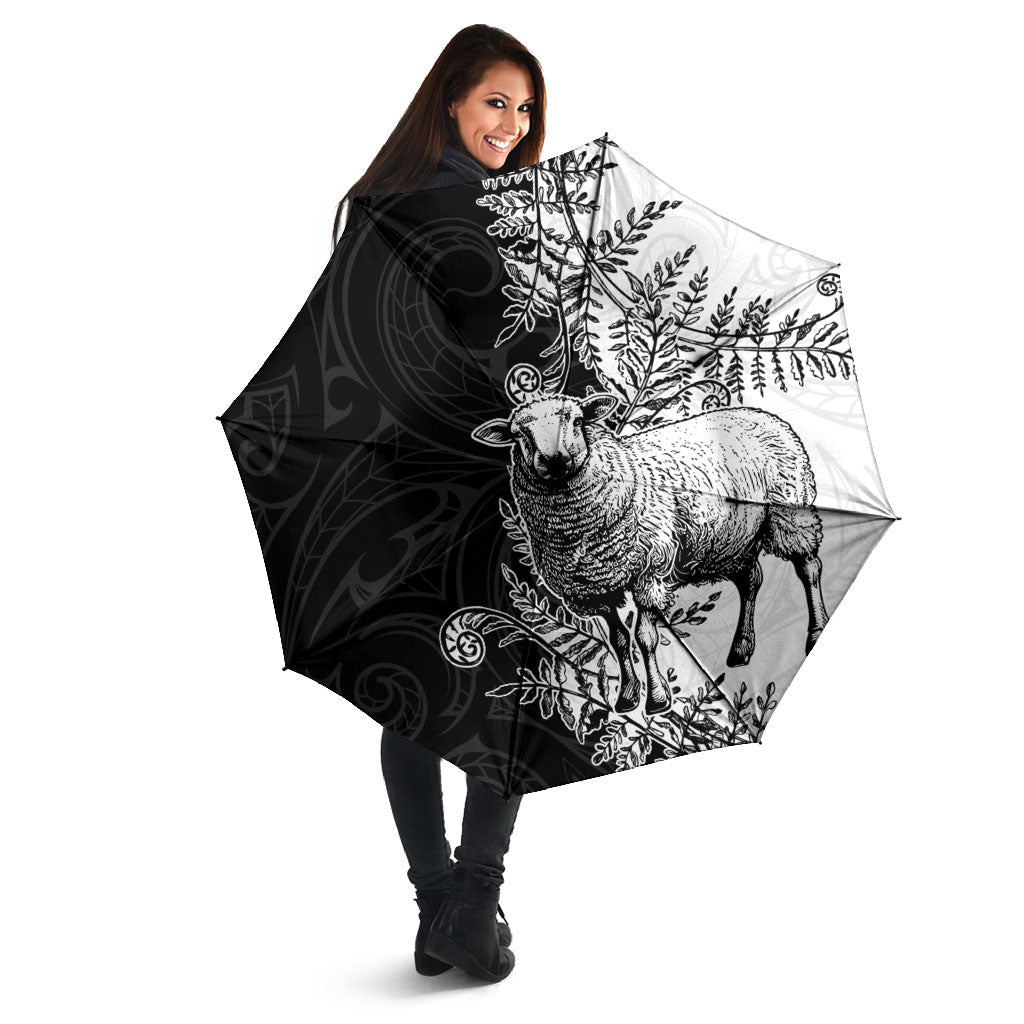 New Zealand Aotearoa Hipi Umbrella Maori Pattern