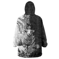 New Zealand Aotearoa Hipi Wearable Blanket Hoodie Maori Pattern LT05 - Polynesian Pride
