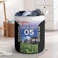 Custom New Zealand Lawn Bowls Laundry Basket Unique Style