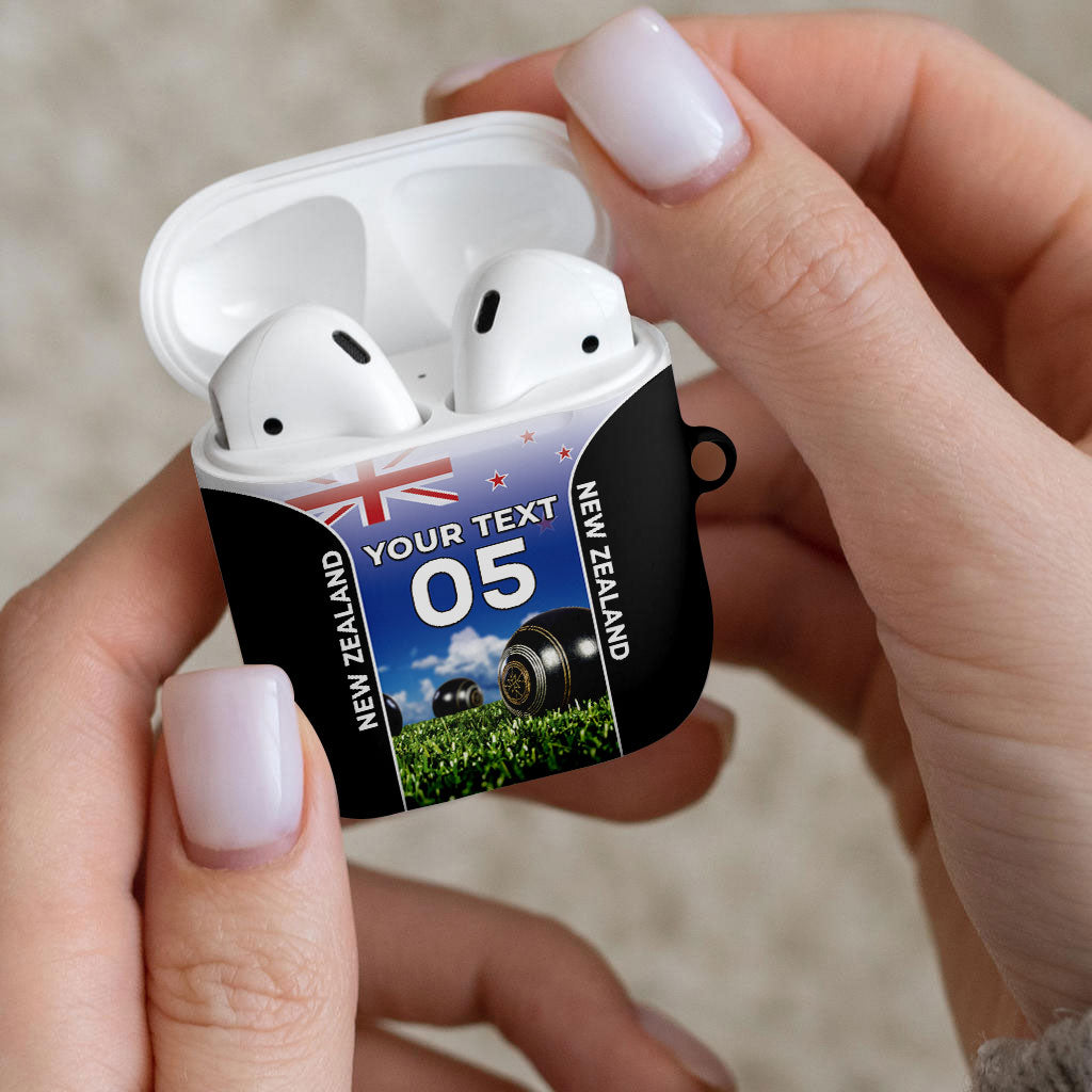 Custom New Zealand Lawn Bowls AirPods Case Unique Style