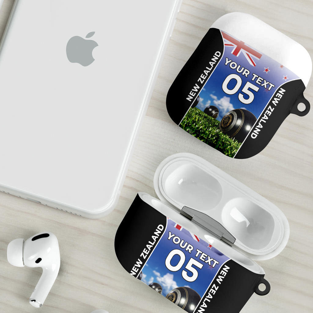 Custom New Zealand Lawn Bowls AirPods Case Unique Style