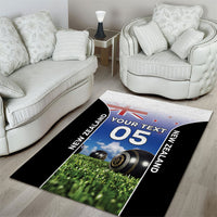 Custom New Zealand Lawn Bowls Area Rug Unique Style