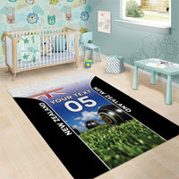 Custom New Zealand Lawn Bowls Area Rug Unique Style
