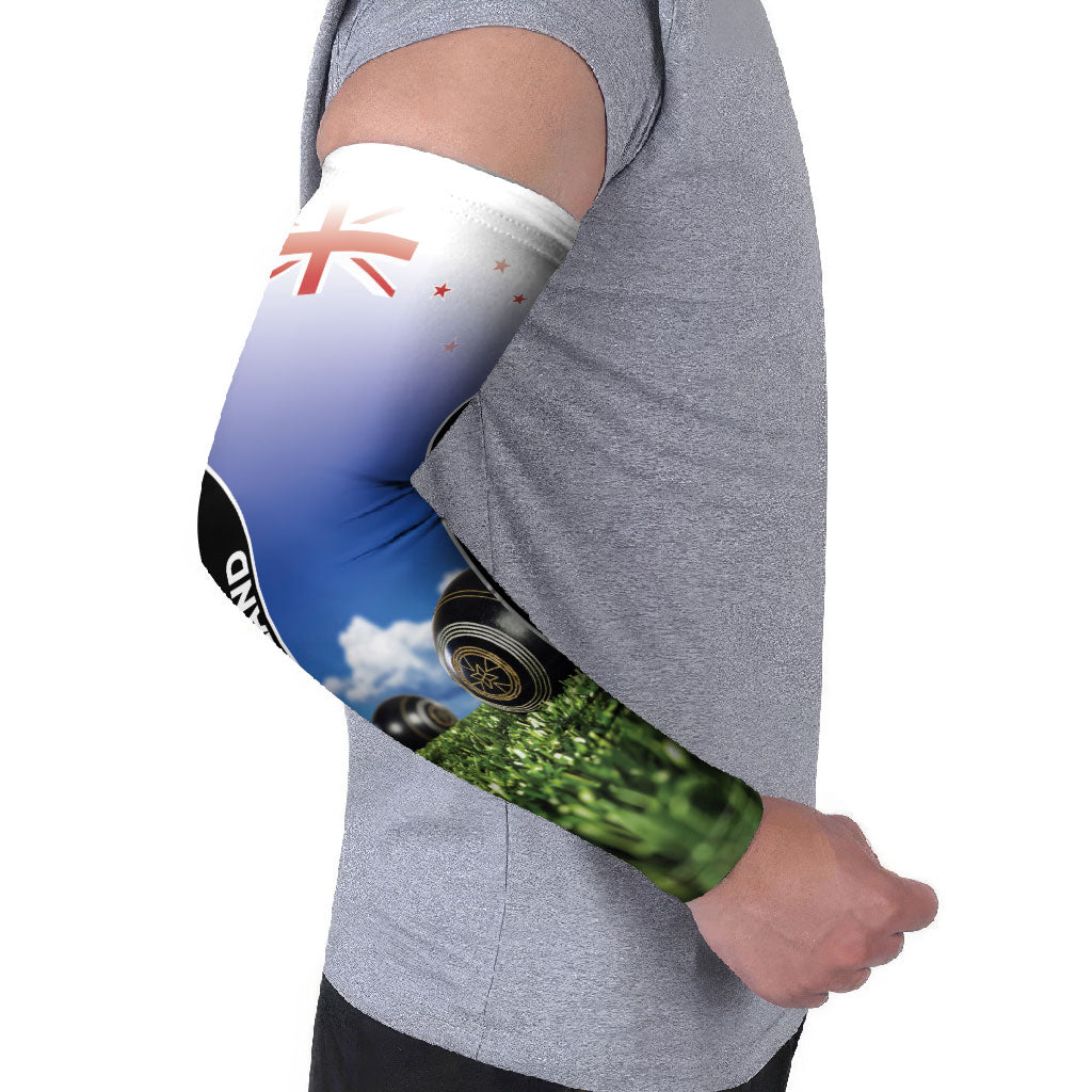 Custom New Zealand Lawn Bowls Arm Sleeves Unique Style