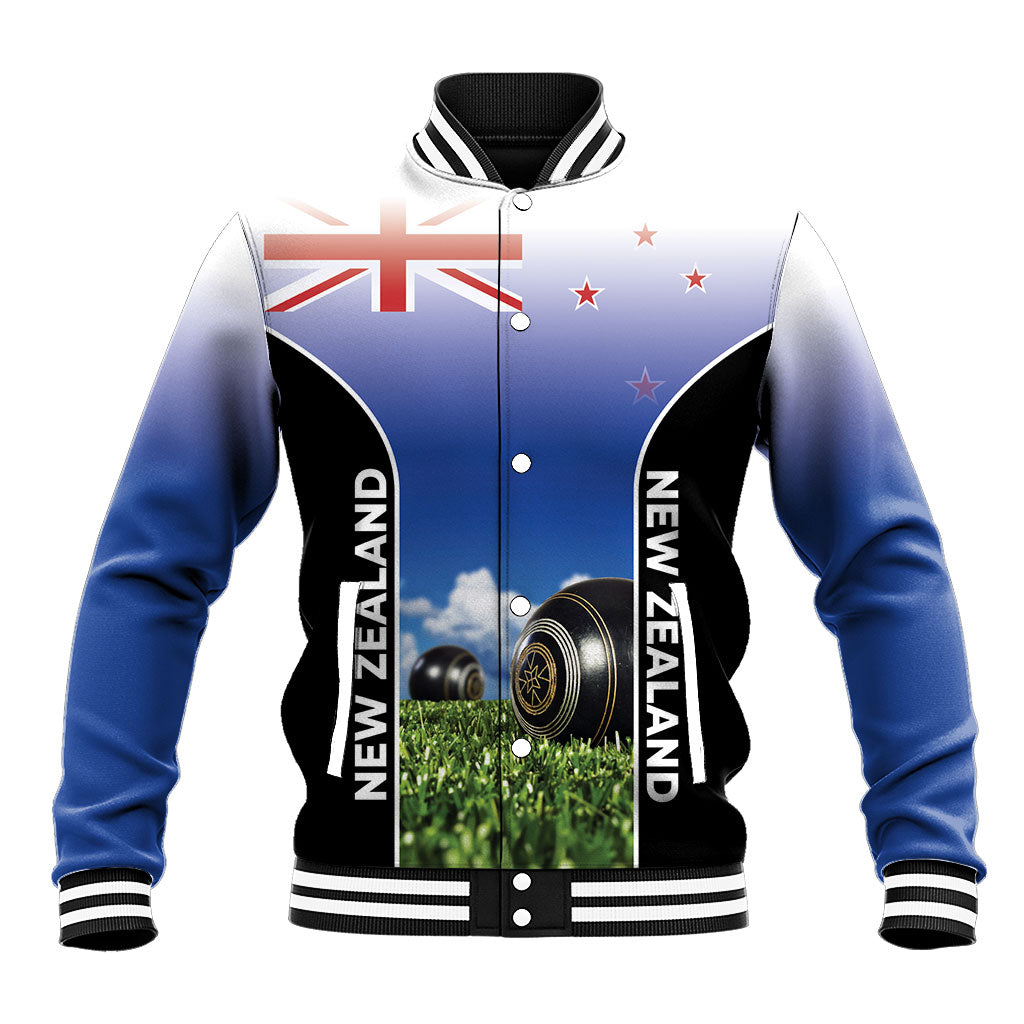 Custom New Zealand Lawn Bowls Baseball Jacket Unique Style