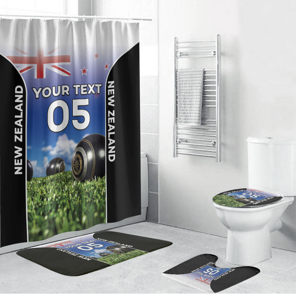 Custom New Zealand Lawn Bowls Bathroom Set Unique Style